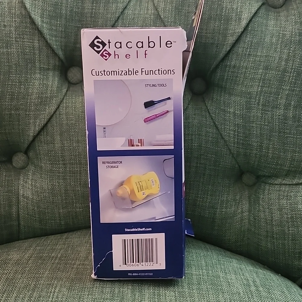 Stackable Shelf Clear Organizing System